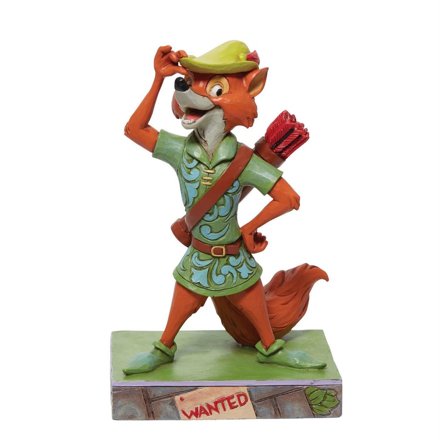 DISNEY TRADITIONS BY JIM SHORE ROBIN HOOD 50TH ANNIVERSARY 14.5CM