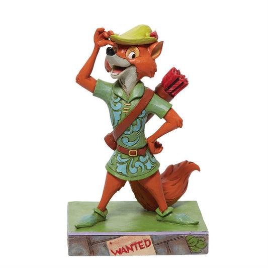 DISNEY TRADITIONS BY JIM SHORE ROBIN HOOD 50TH ANNIVERSARY 14.5CM