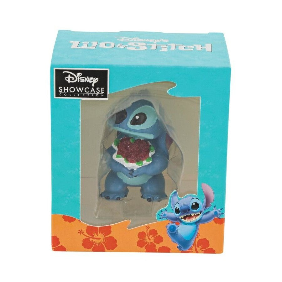 DISNEY SHOWCASE STITCH WITH FLOWERS 6CM