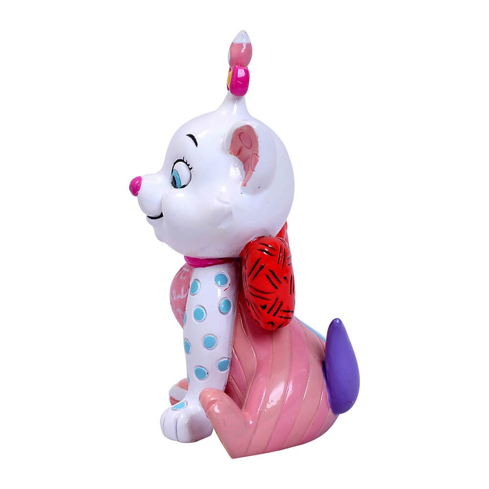 DISNEY BRITTO MARIE CAT MINI FIGURINE LEGS OUT SITTING