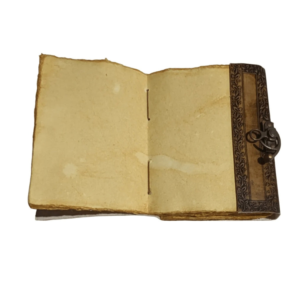 Leather Journal Parchment Style Paper Journey