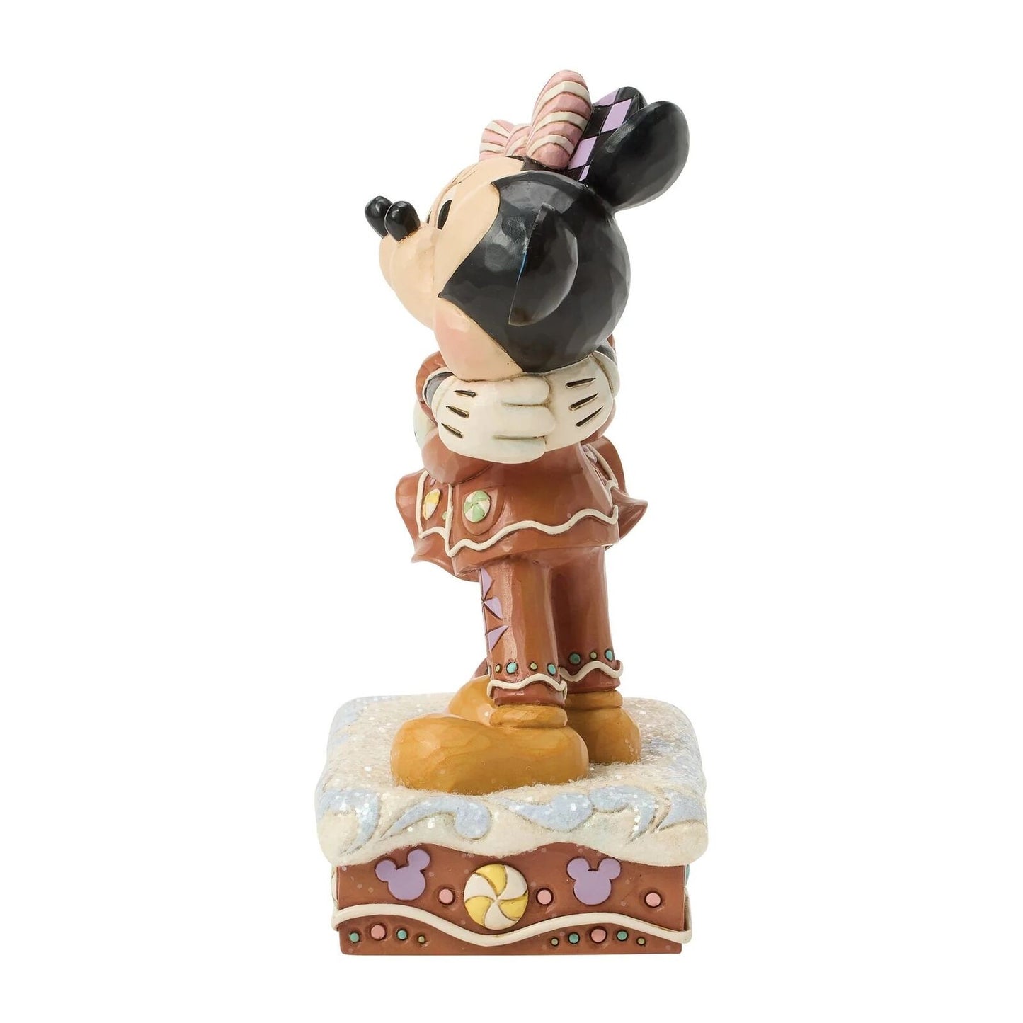 DISNEY TRADITIONS BY JIM SHORE CHRISTMAS MICKEY & MINNIE GINGERBREAD