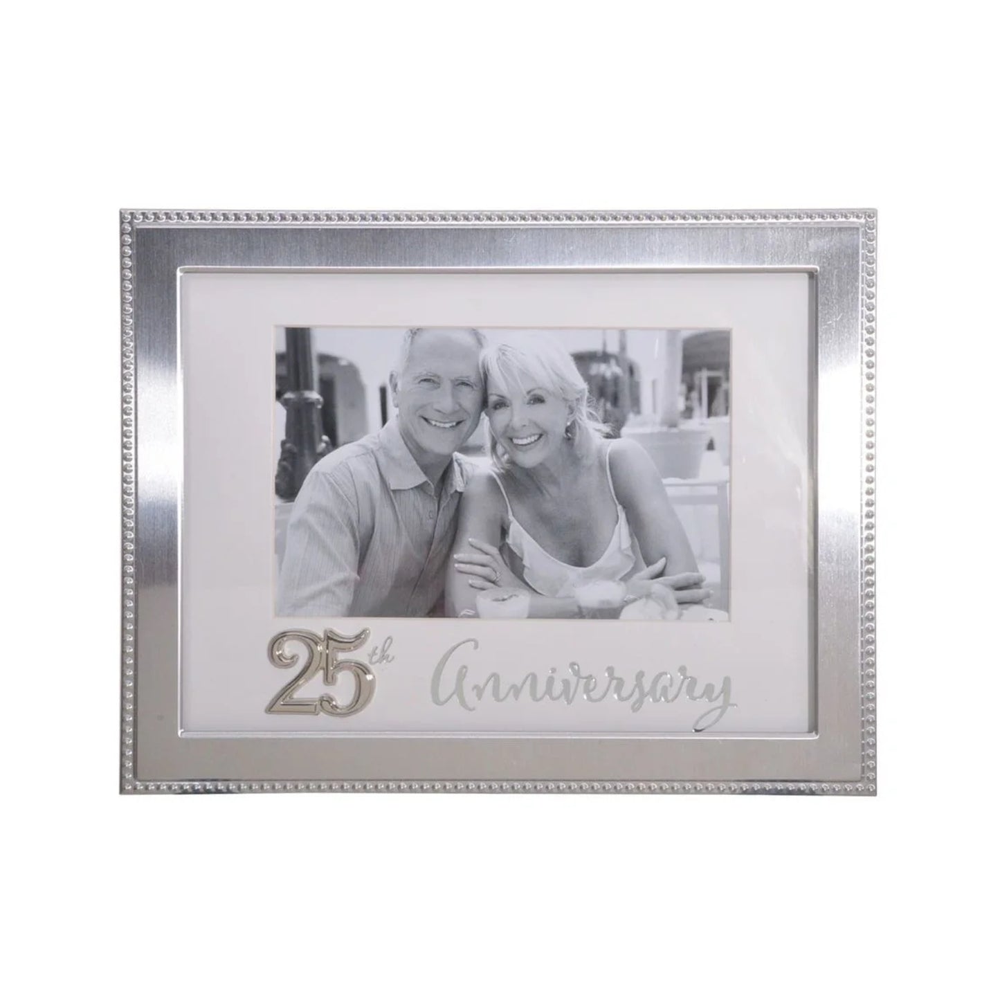 PHOTO FRAME 25TH ANNIVERSARY 6X4