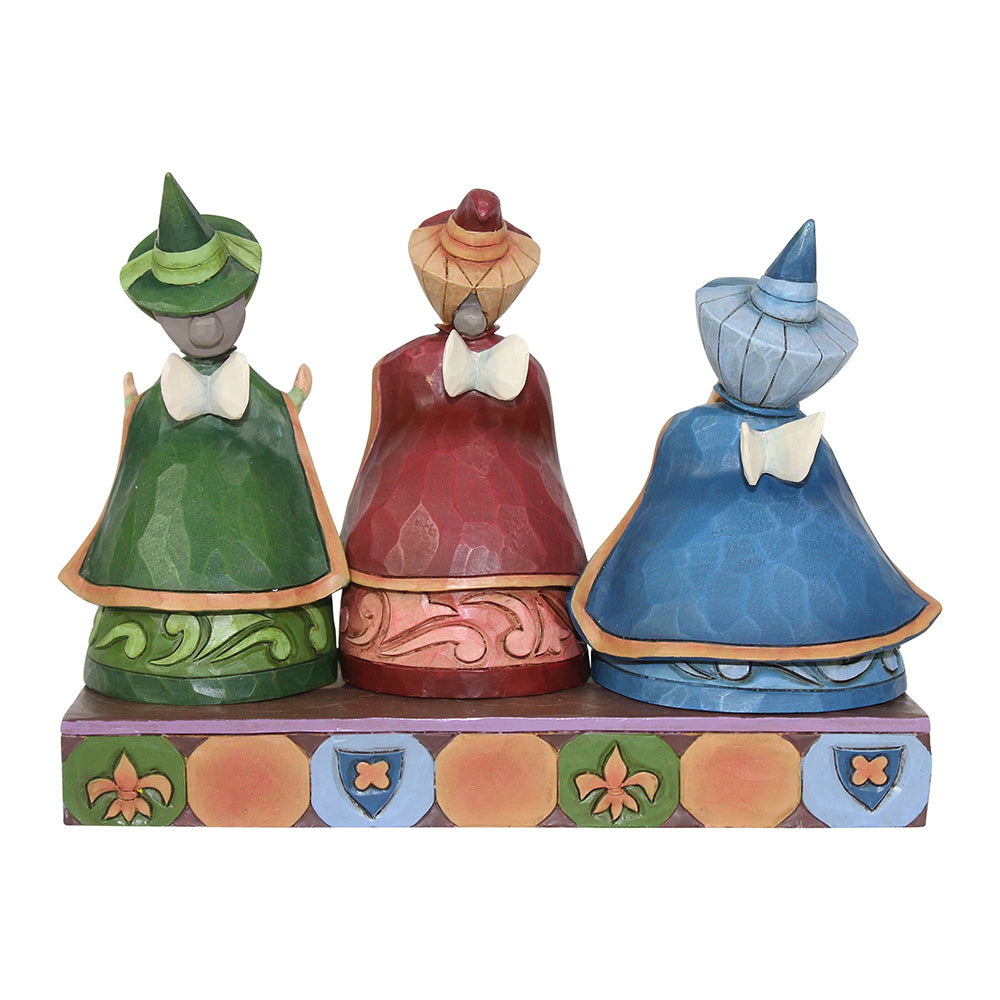 DISNEY TRADITIONS BY JIM SHORE THREE FAIRIES