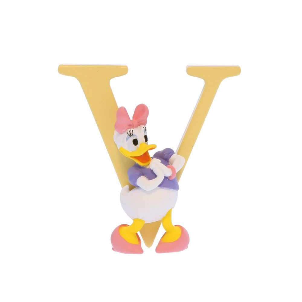 Disney Showcase Letter Figurine Daisy Duck "V"