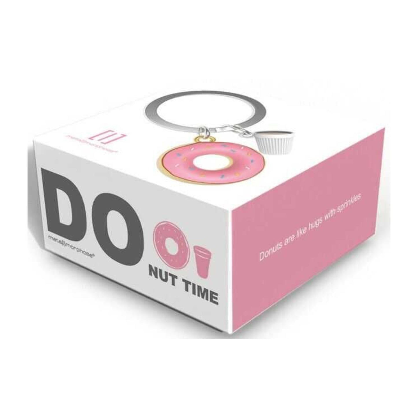 METALMORPHOSE KEYCHAIN DONUT & COFFEE
