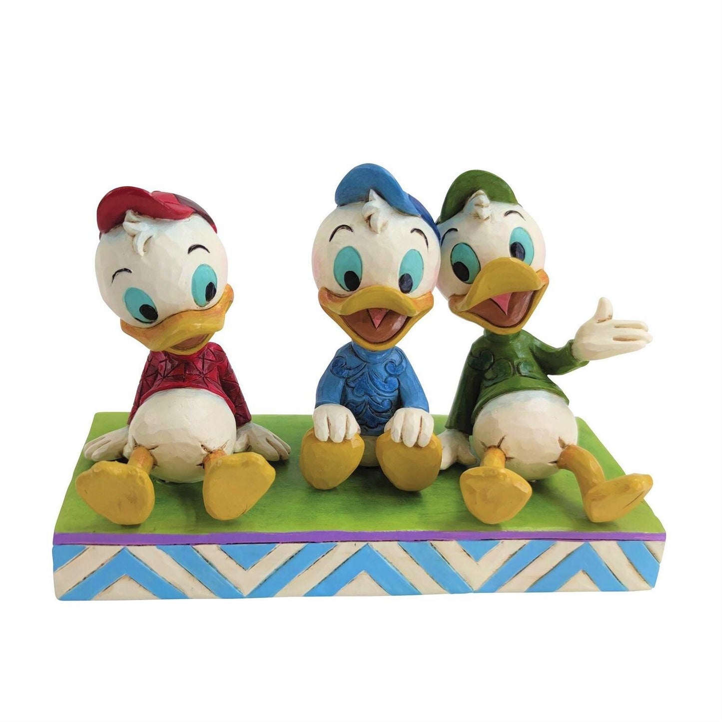 DISNEY TRADITIONS BY JIM SHORE HUEY, DEWEY & LOUIE 10CM
