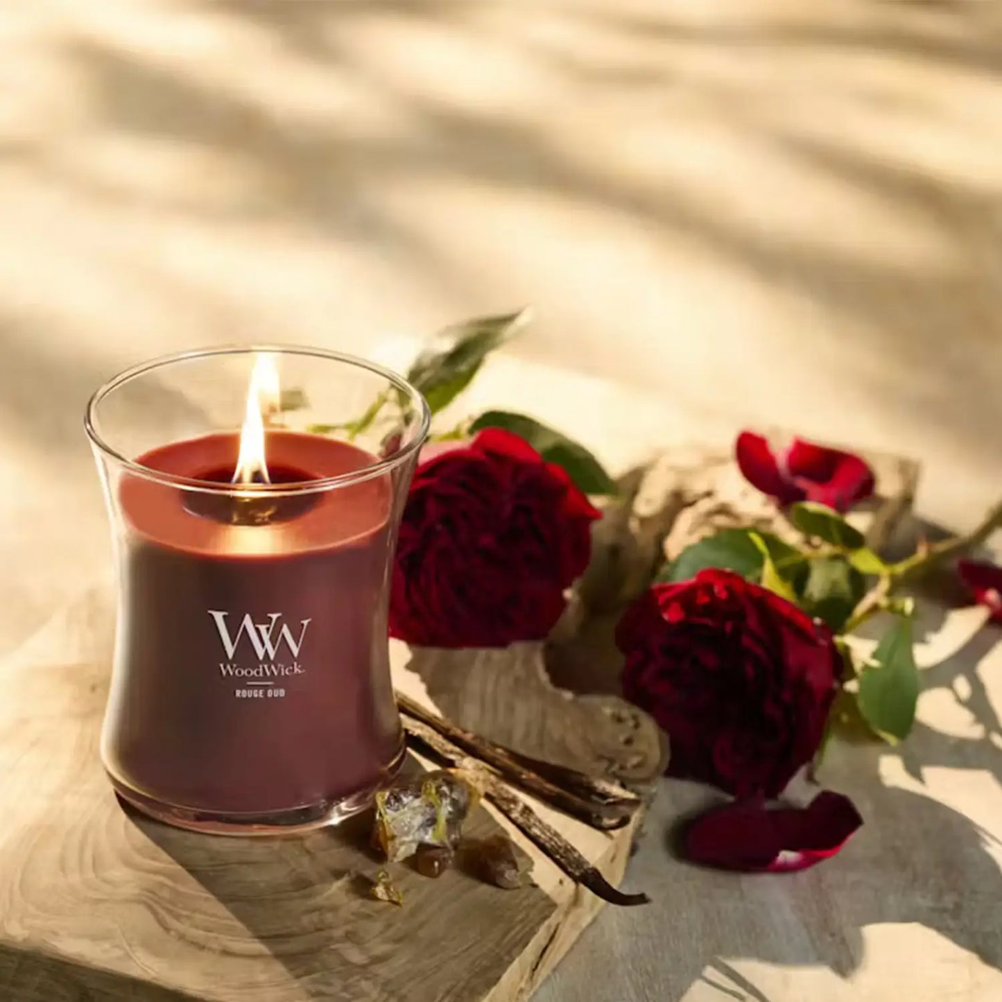 WoodWick Candle Rouge Oud Medium