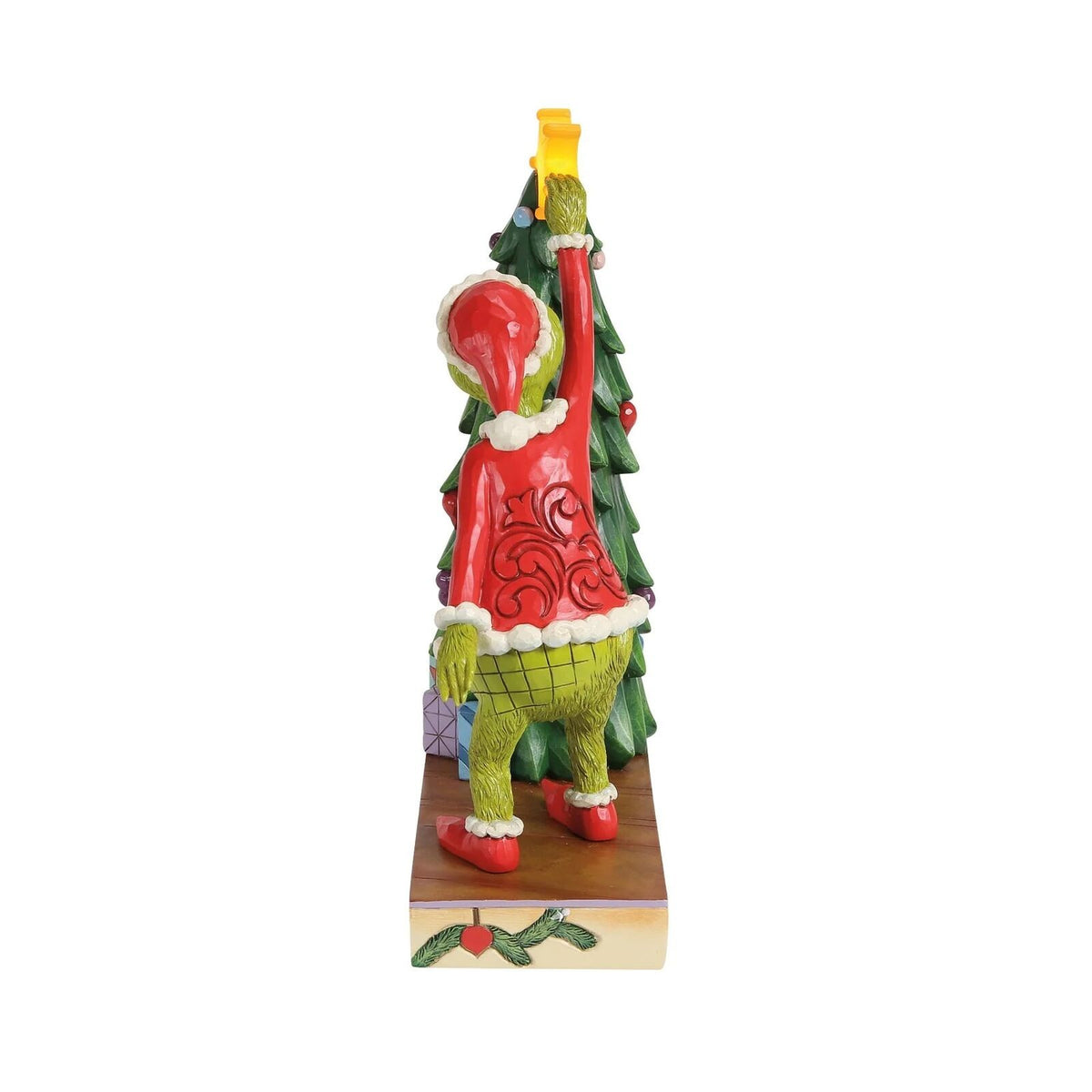 The Grinch By Jim Shore Grinch Pulling Tree Star