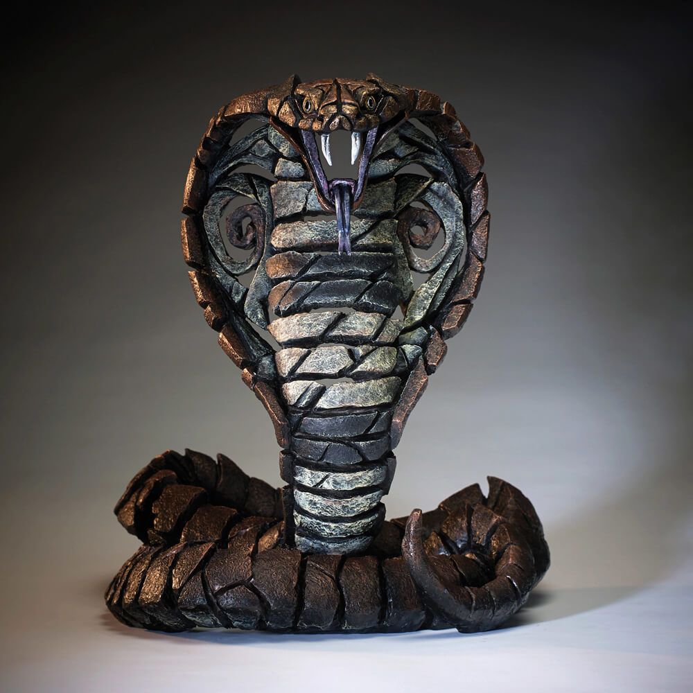 Edge Sculpture Cobra Figure