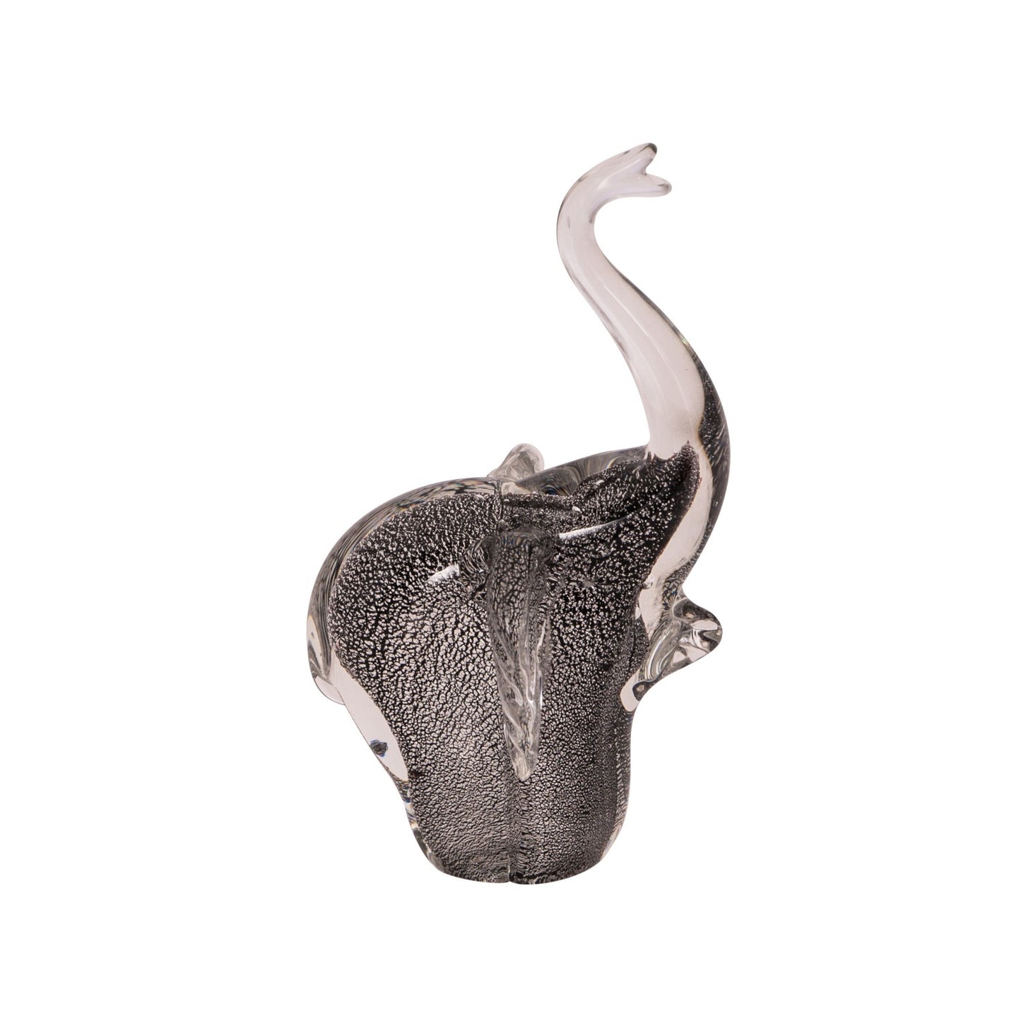 ZIBO ART GLASS MINIATURE ELEPHANT