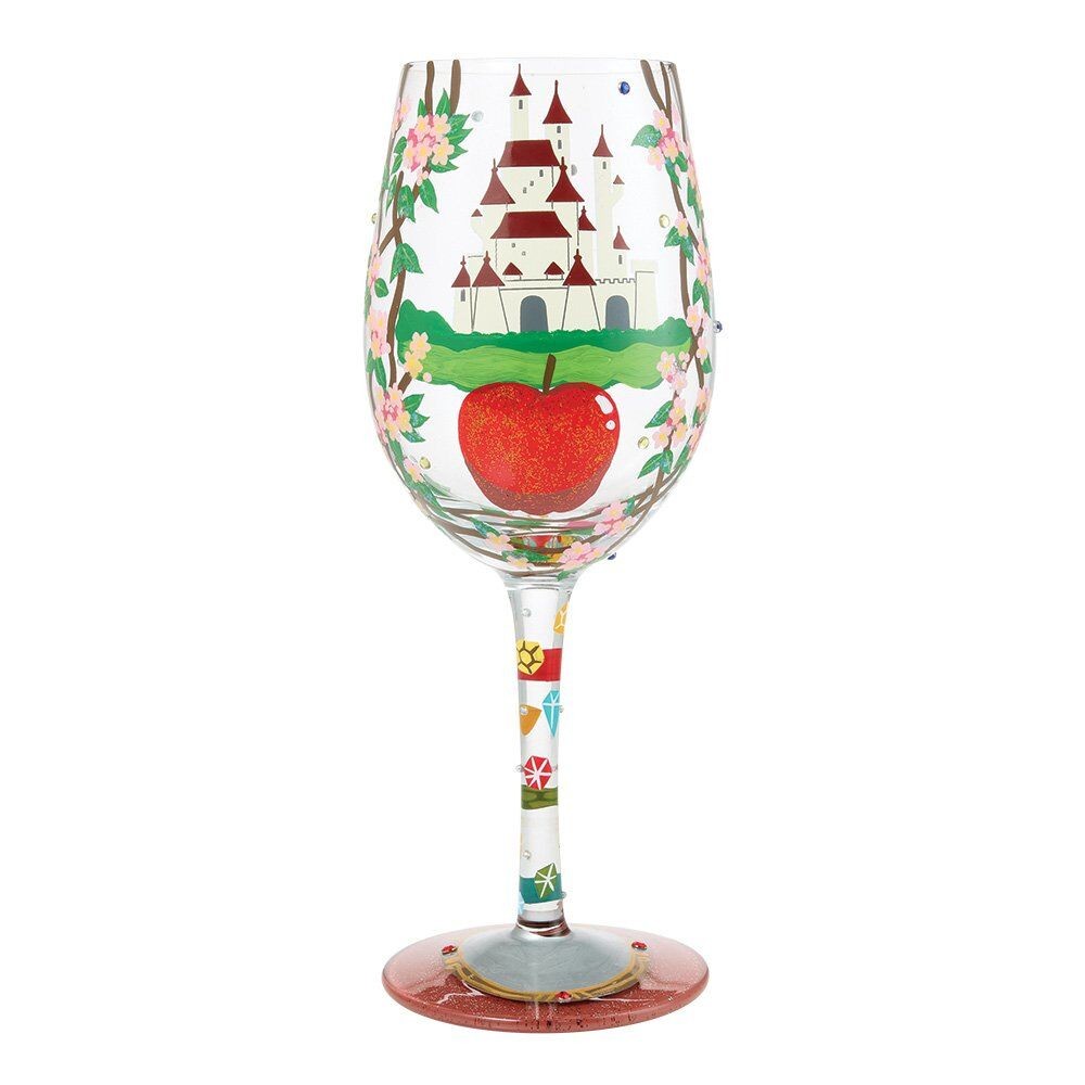 Disney Lolita Stemmed Glass Snow White 'Life Is A Fairytale'