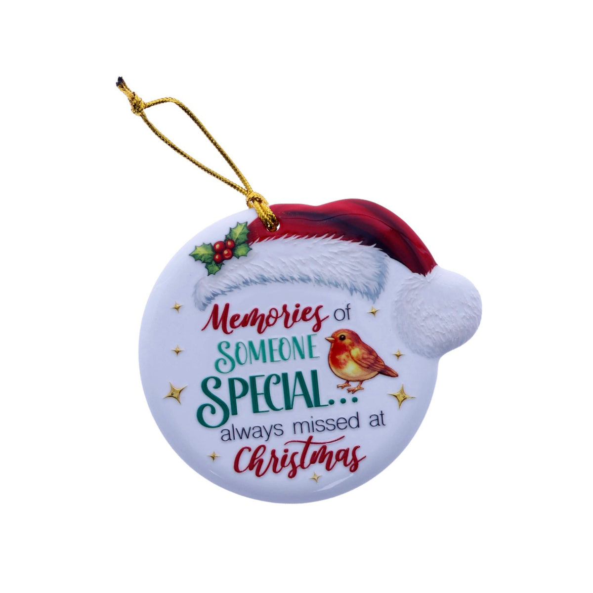 Christmas Sentiment Ceramic Plaque Memories Someone Special