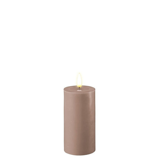 DELUXE HOMEART ROSE LED CANDLE 5X10CM