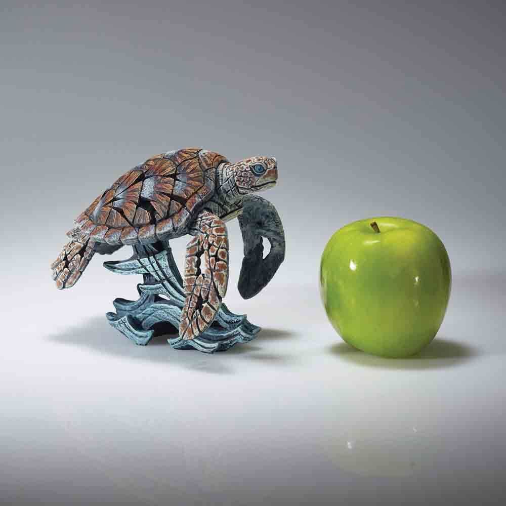 EDGE SCULPTURE MINIATURE SEA TURTLE
