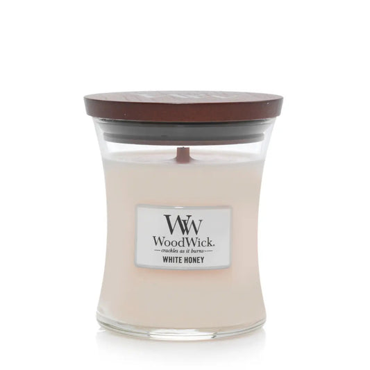 WoodWick Candle White Honey Medium