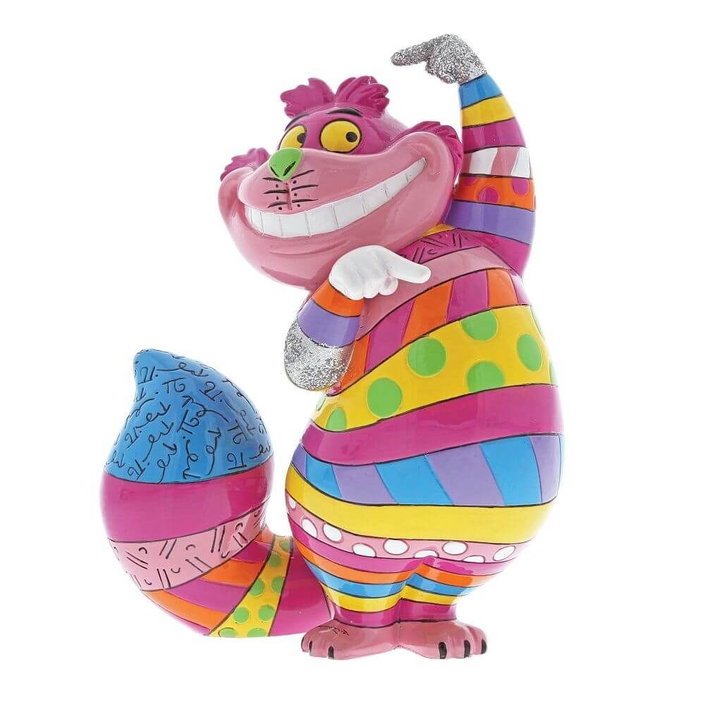 DISNEY BRITTO CHESHIRE CAT STANDING MEDIUM FIGURINE
