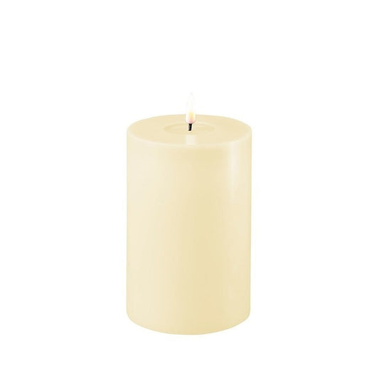 DELUXE HOMEART CREAM LED CANDLE 15CM