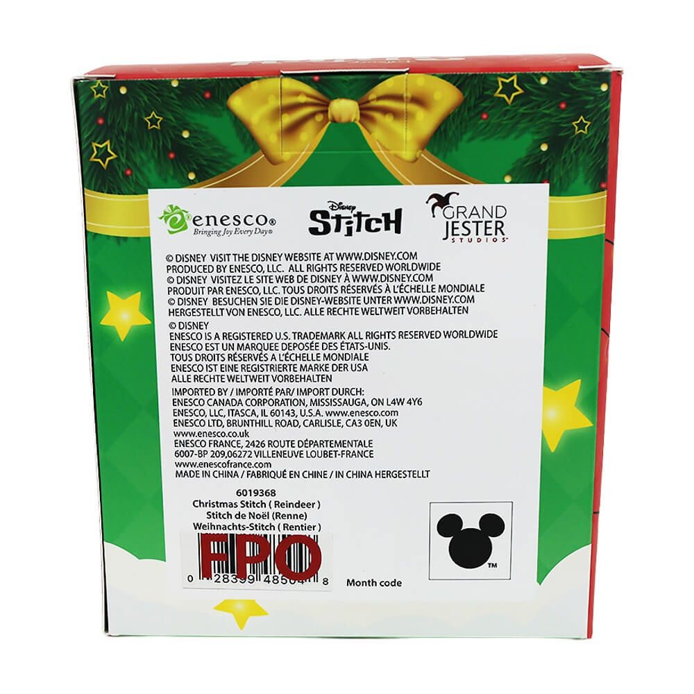 Disney Grand Jester Studio’s Stitch In Christmas Tree Outfit Figurine