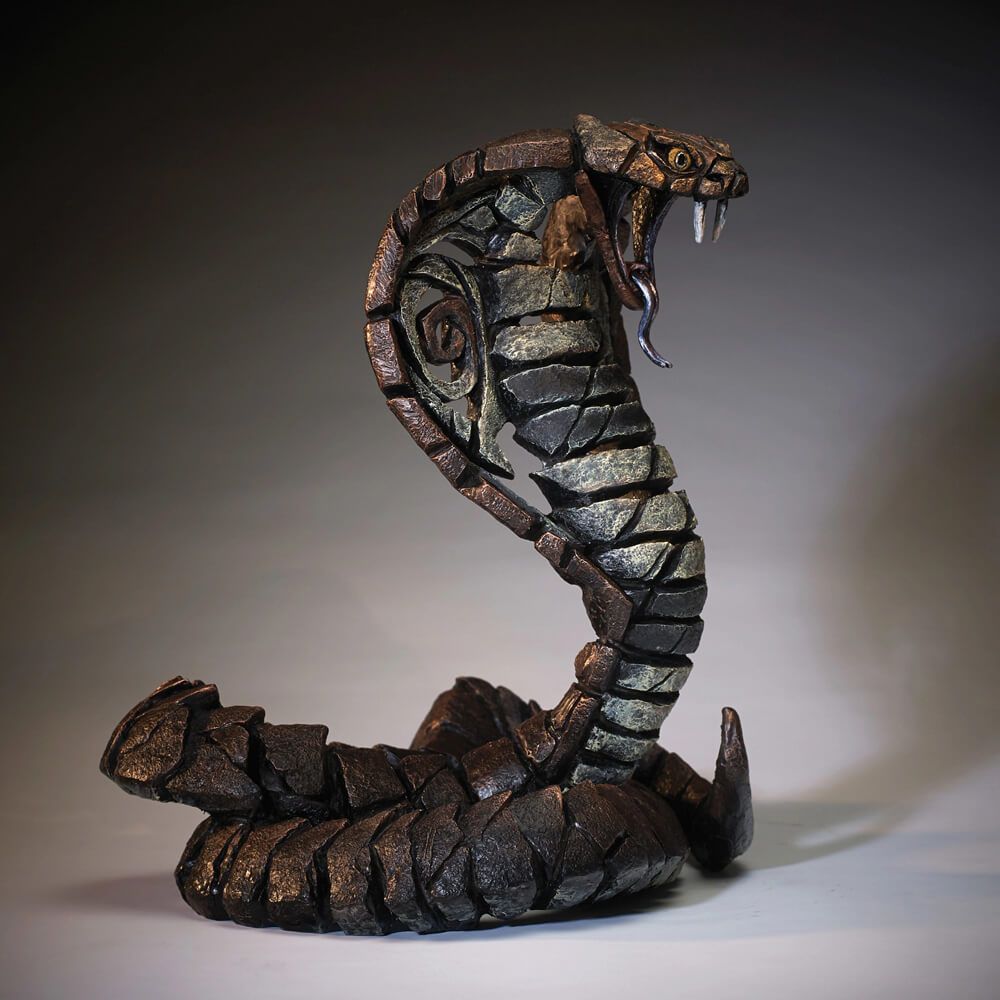 Edge Sculpture Cobra Figure