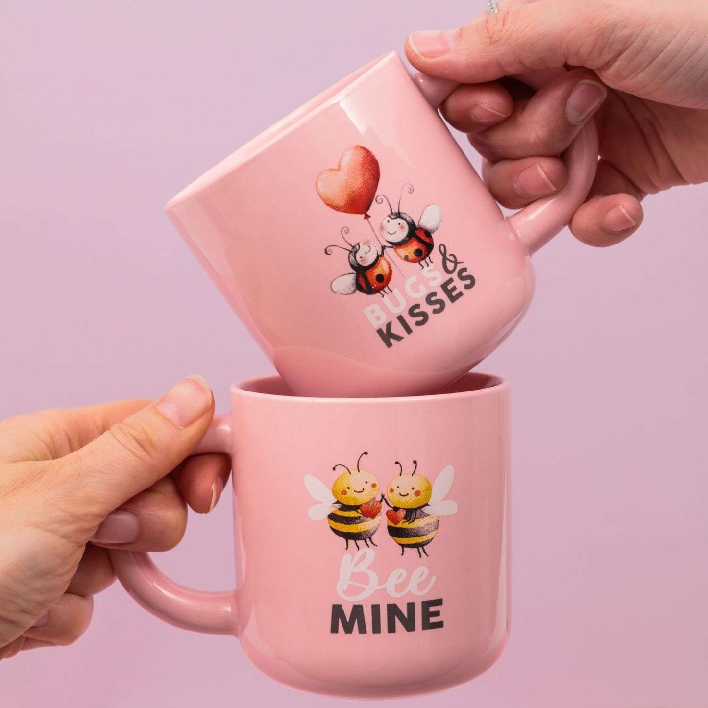 Valentine's Day Ladybug Mug "Bugs & Kisses"