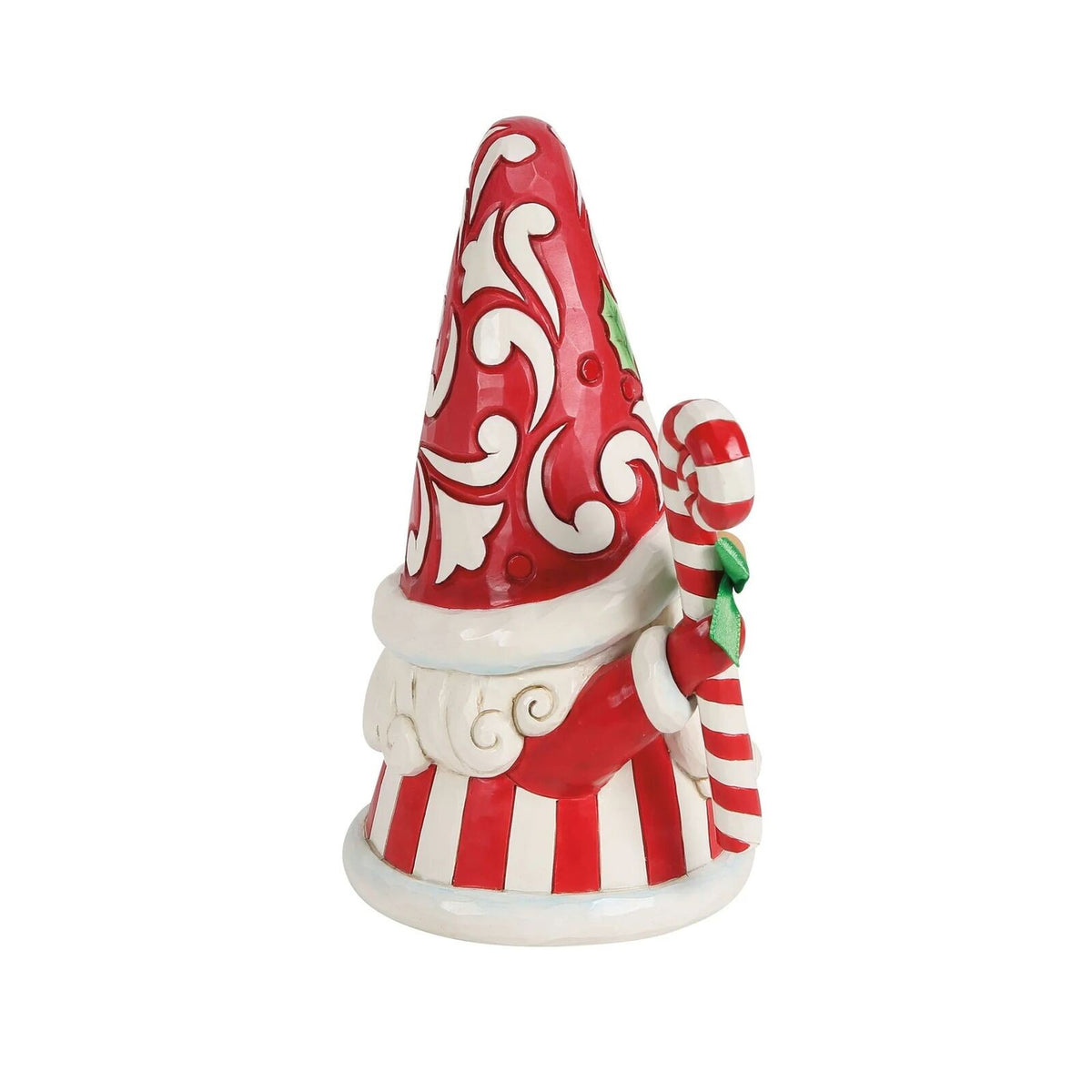 Heartwood Creek By Jim Shore Gnome Holding Large Candy Cane