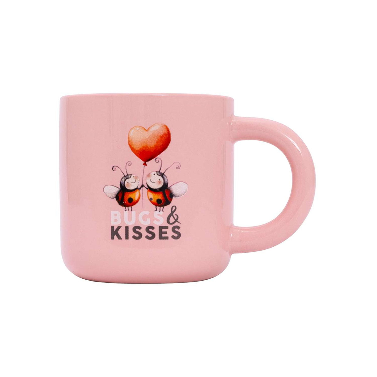 Valentine's Day Ladybug Mug "Bugs & Kisses"