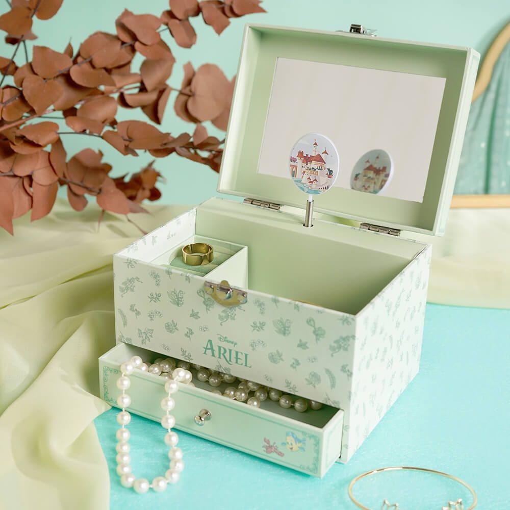DISNEY PRINCESS PASTEL MUSICAL JEWELLERY BOX ARIEL