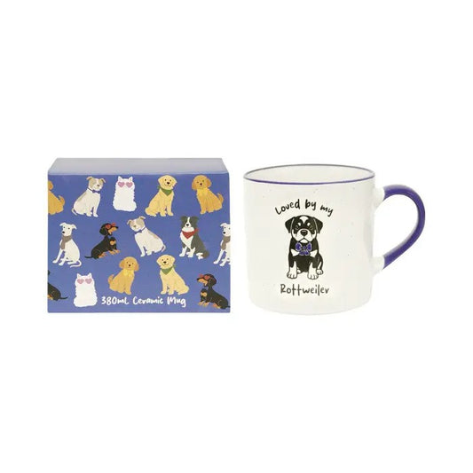 Dog Mug Loved By My Rottweiler