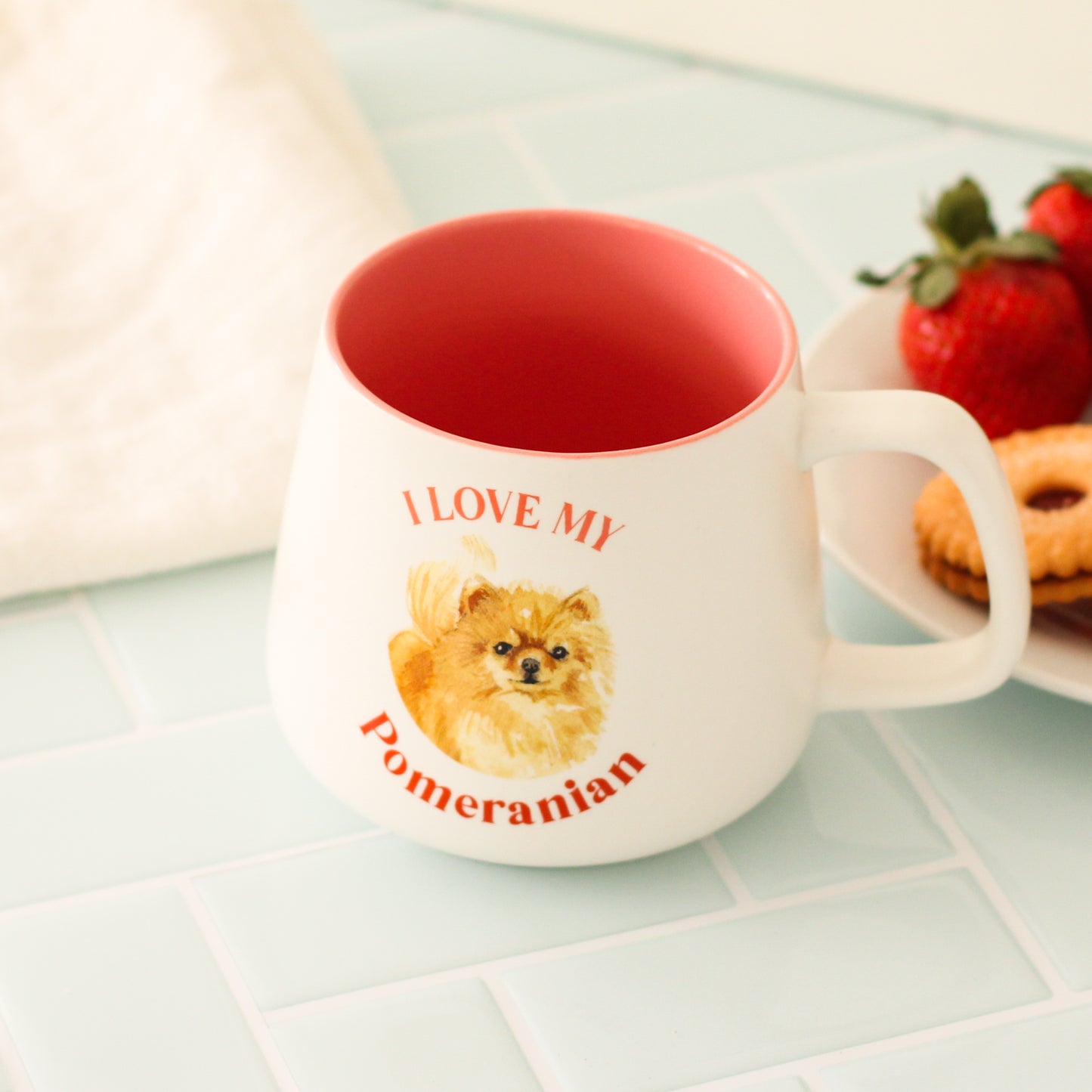 I Love My Pomeranian Mug