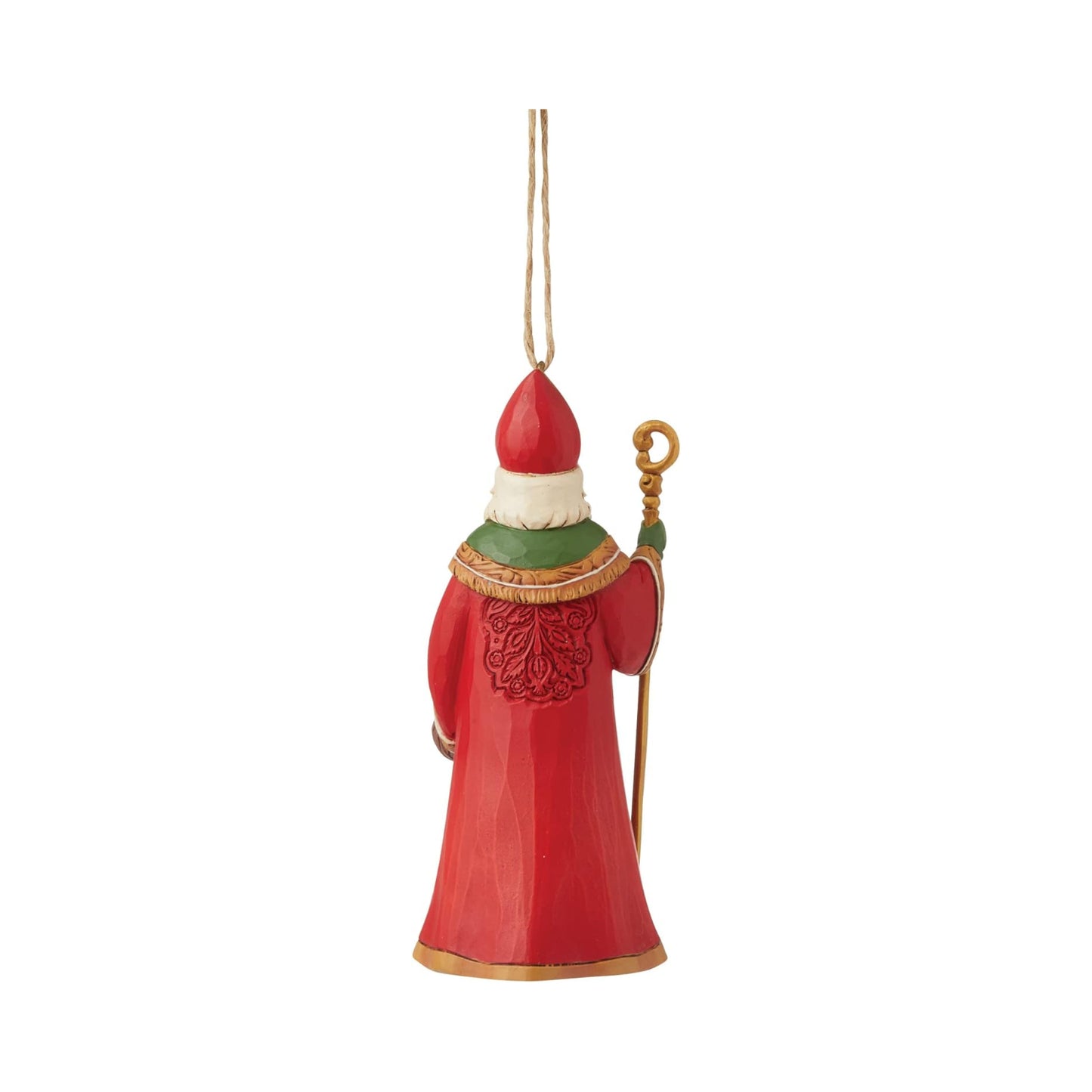 HEARTWOOD CREEK HANGING ORNAMENT CZECH SANTA 12CM