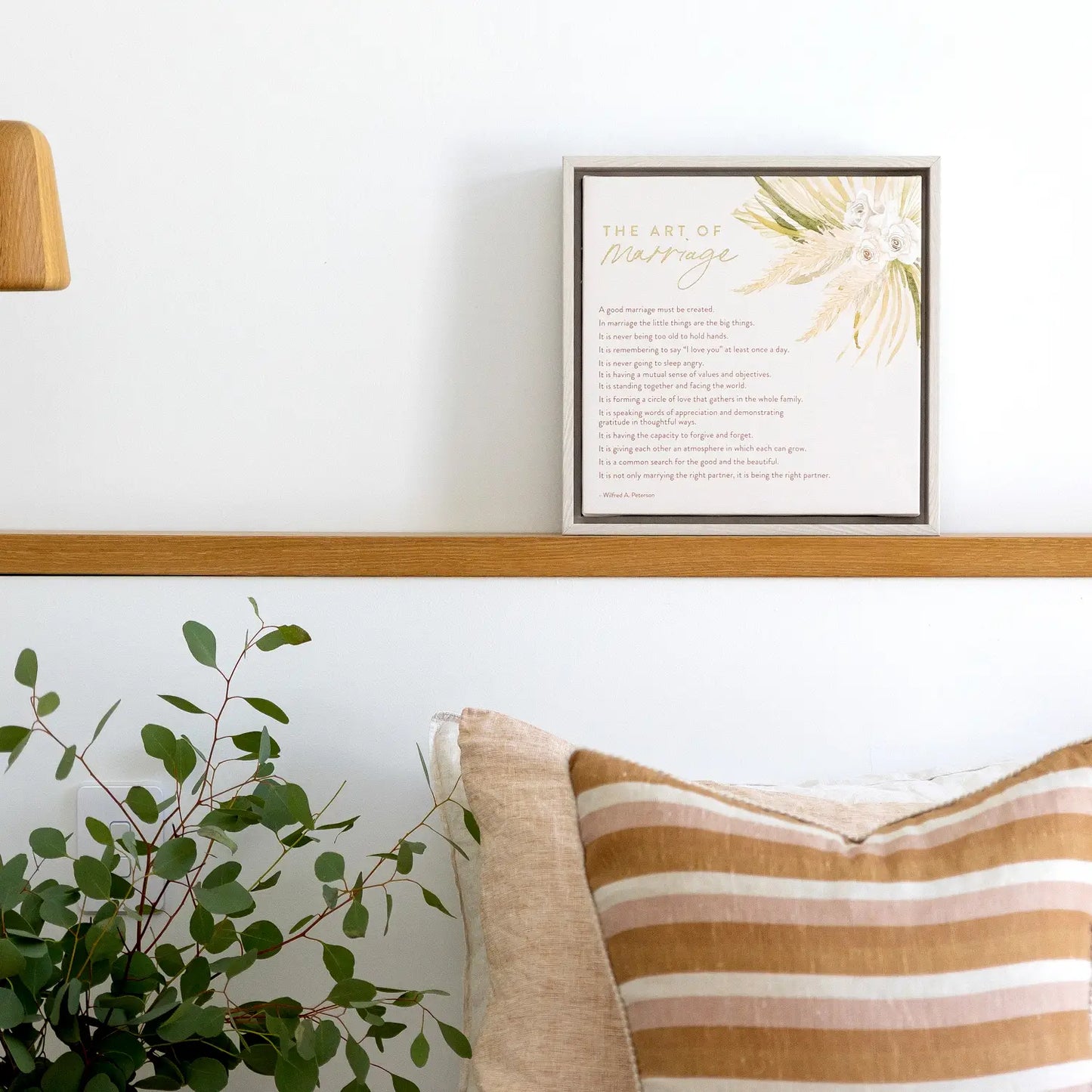 Wedding Framed Canvas The Art Of Marriage