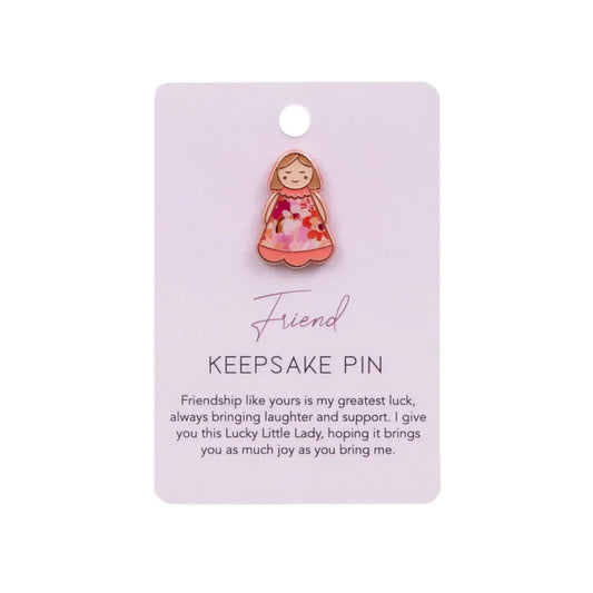 Keepsake Pin Lucky Little Ladies Friend
