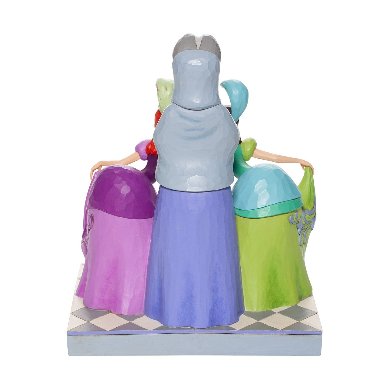 DISNEY TRADITIONS BY JIM SHORE LADY TREMAINE, ANASTASIA & DRIZELLA 21.5CM