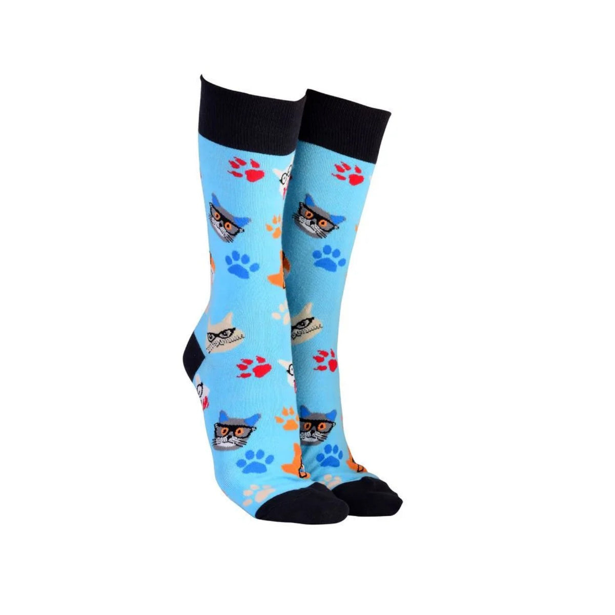 Sock Society Cat In Specs