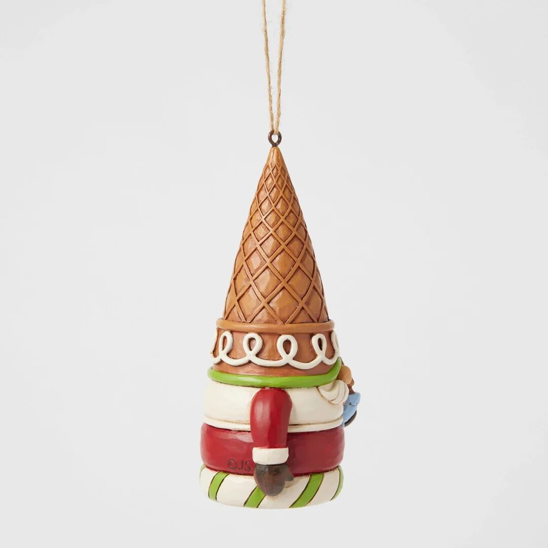 HEARTWOOD CREEK HANGING ORNAMENT GINGERBREAD GNOME 10CM
