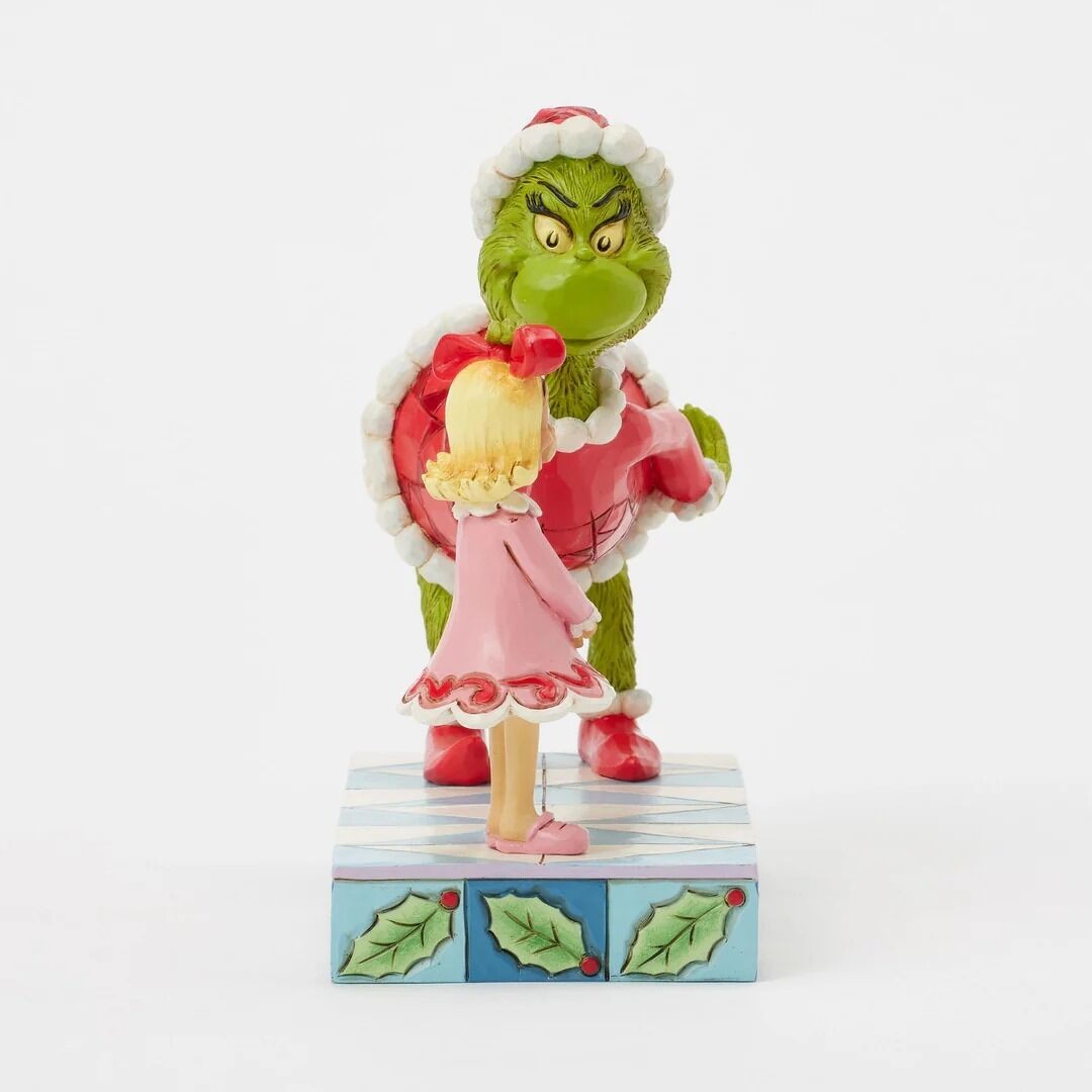 The Grinch By Jim Shore Grinch Patting Cindy-Lou's Head