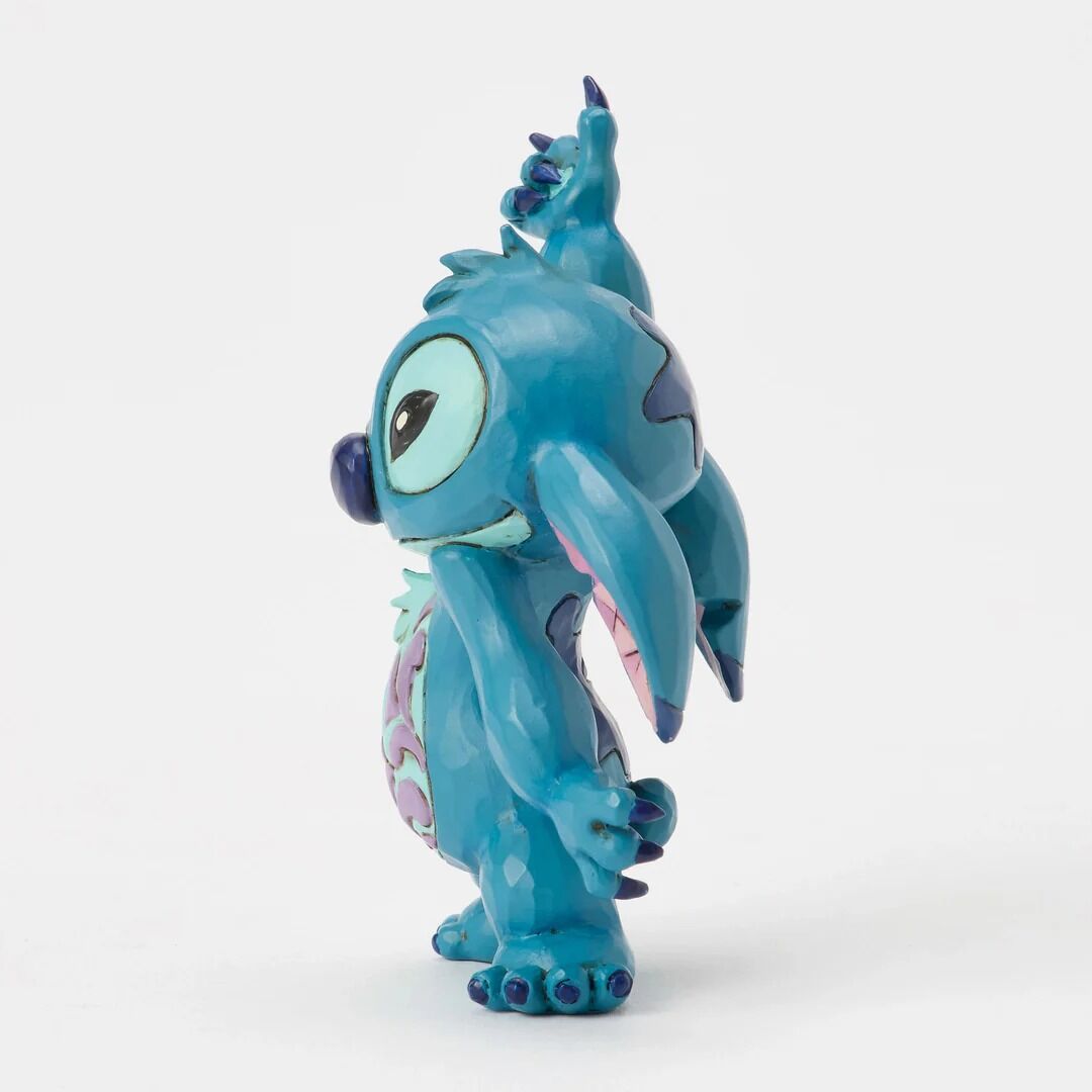 DISNEY TRADITIONS BY JIM SHORE STITCH DANCING MINI FIGURINE