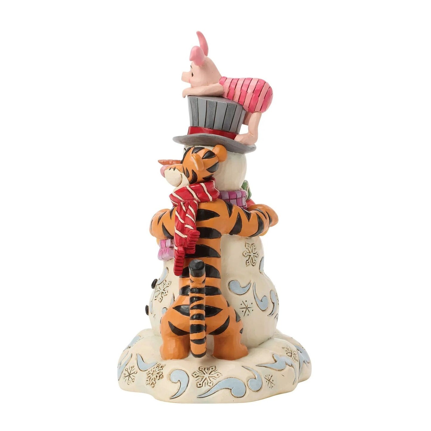 DISNEY TRADITIONS BY JIM SHORE CHRISTMAS POOH & FRIENDS SNOWMAN