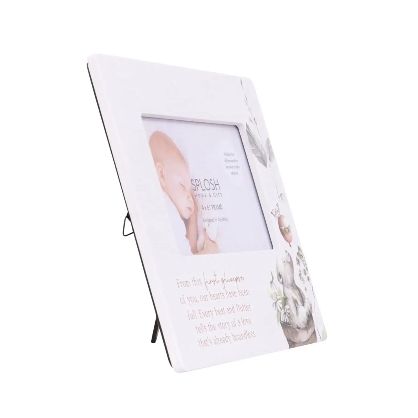 Ceramic Photo Frame Tiny Wonders First Glimpse 4x6