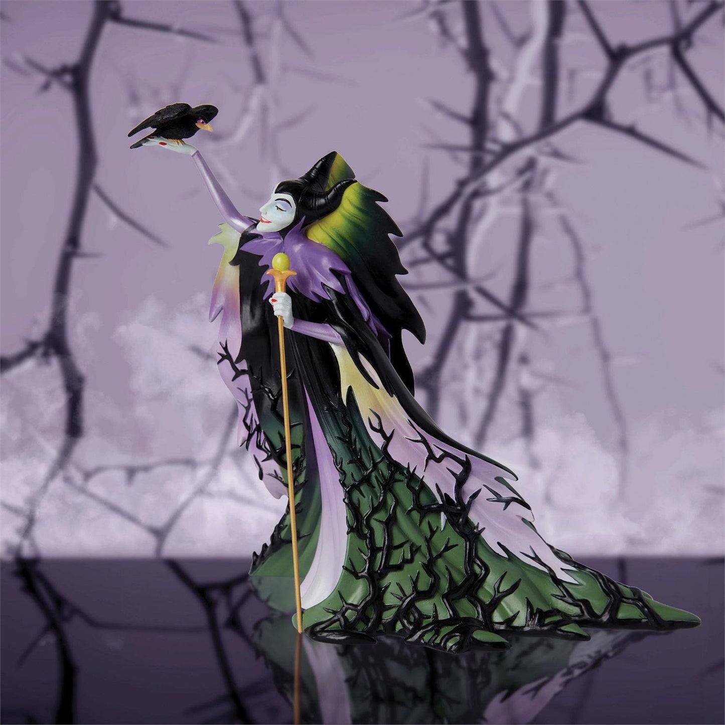DISNEY SHOWCASE BOTANICAL MALEFICENT