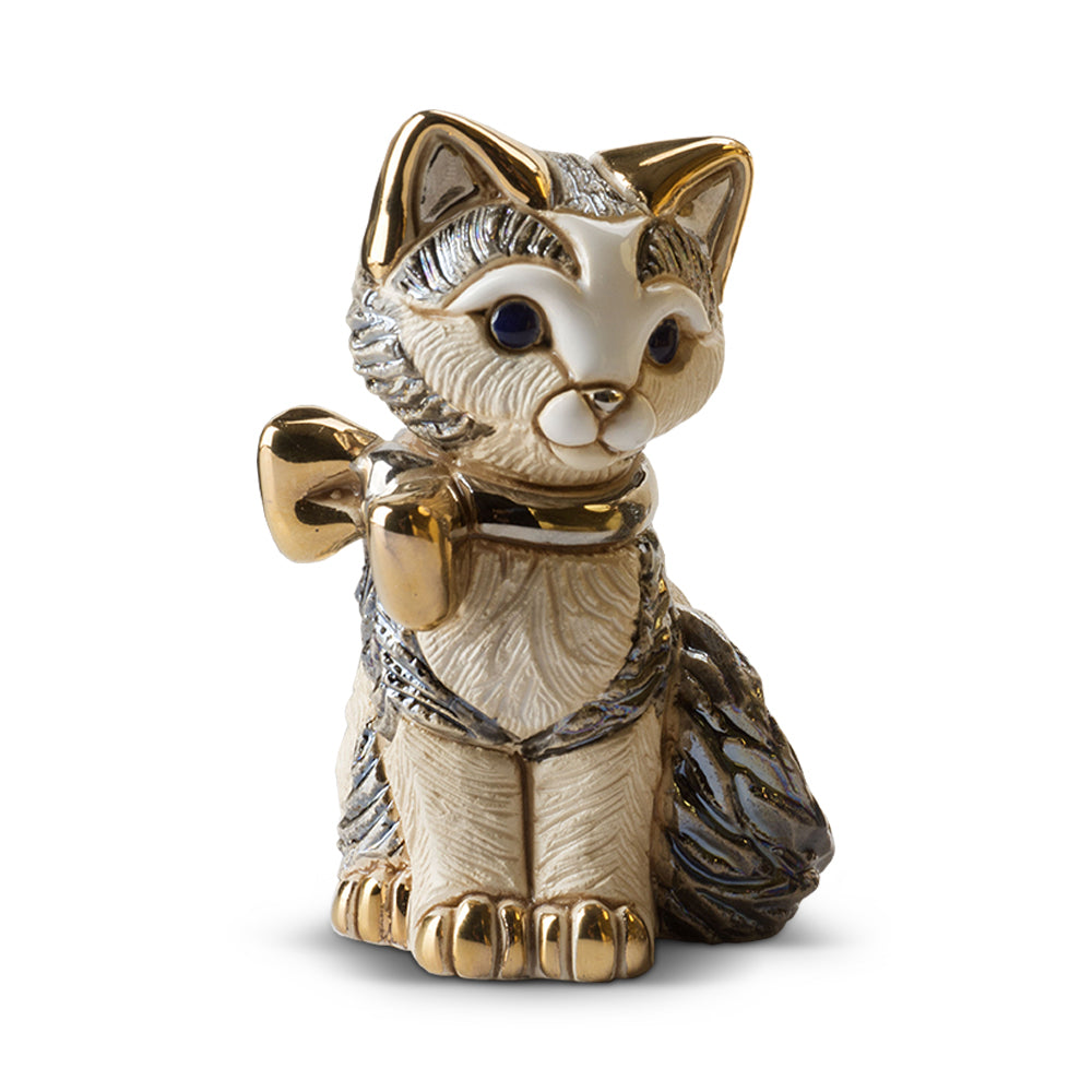 RINCONADA DE ROSA KITTEN WITH RIBBON