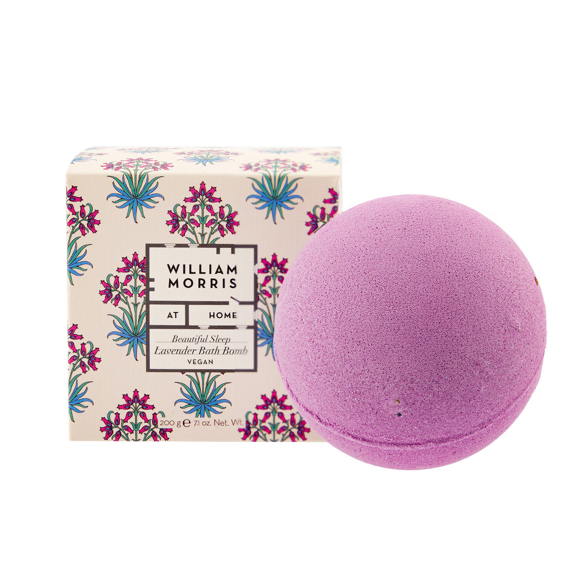 William Morris at Home Beautiful Sleep Lavender Bath Bomb