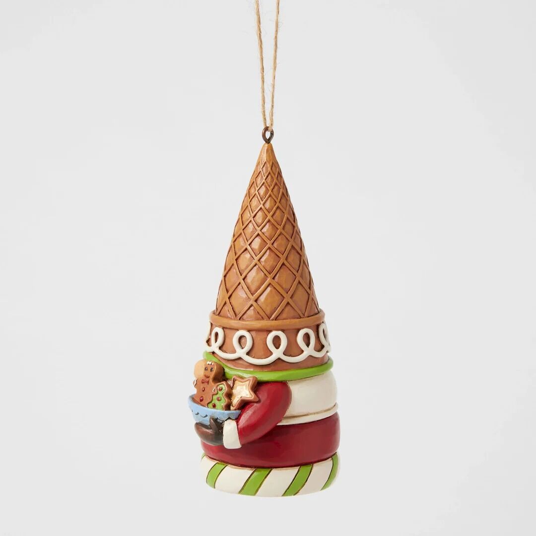 HEARTWOOD CREEK HANGING ORNAMENT GINGERBREAD GNOME 10CM