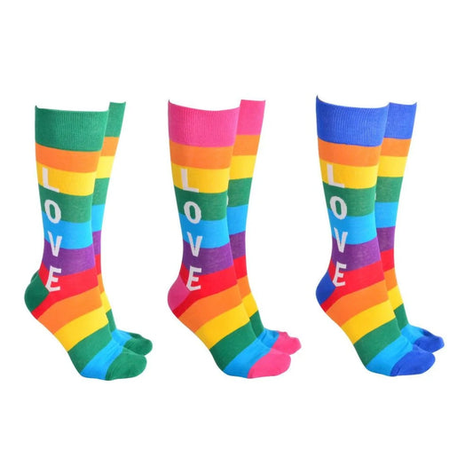 Sock Society Rainbow Love