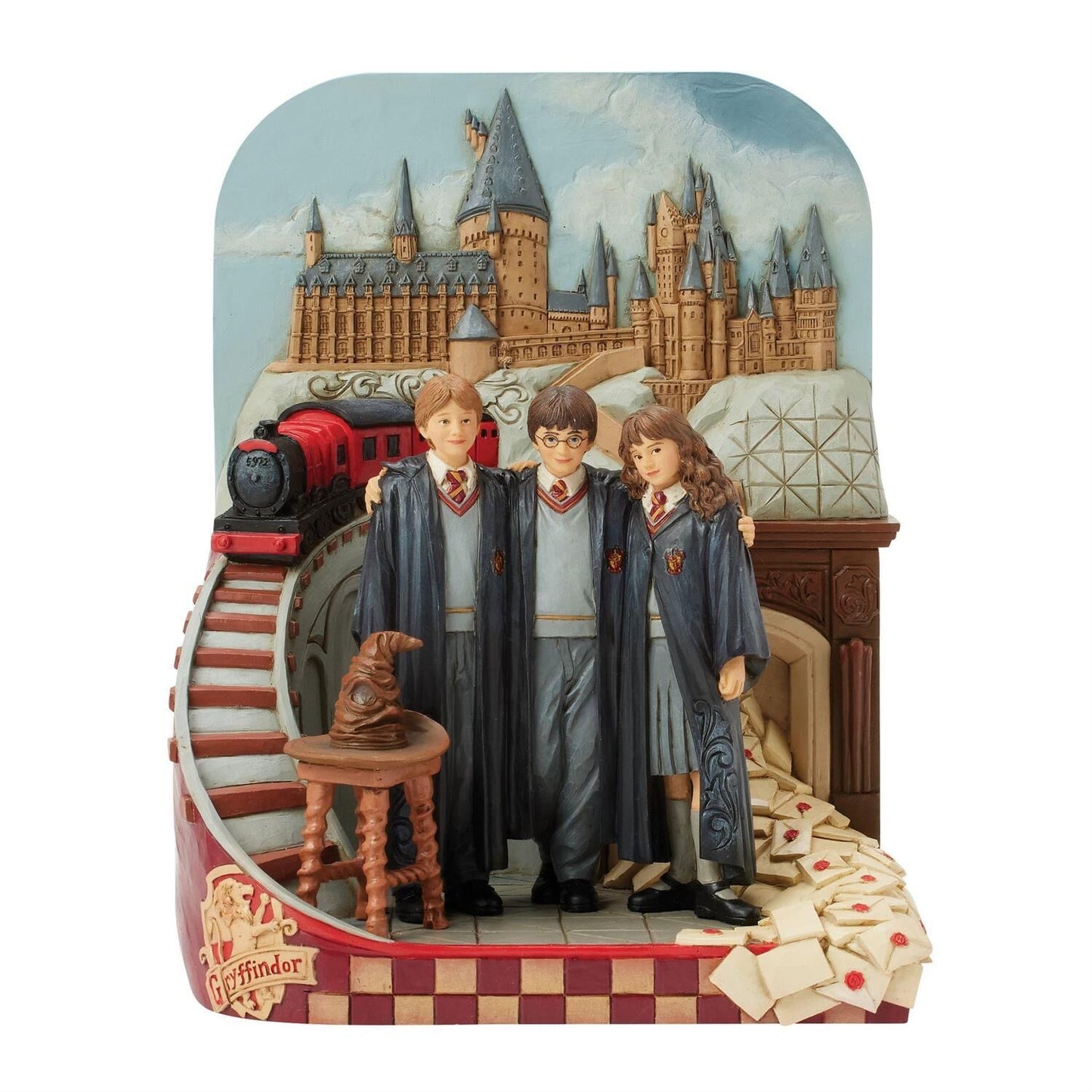 HARRY POTTER BY JIM SHORE TRIO CASTLE SCENE