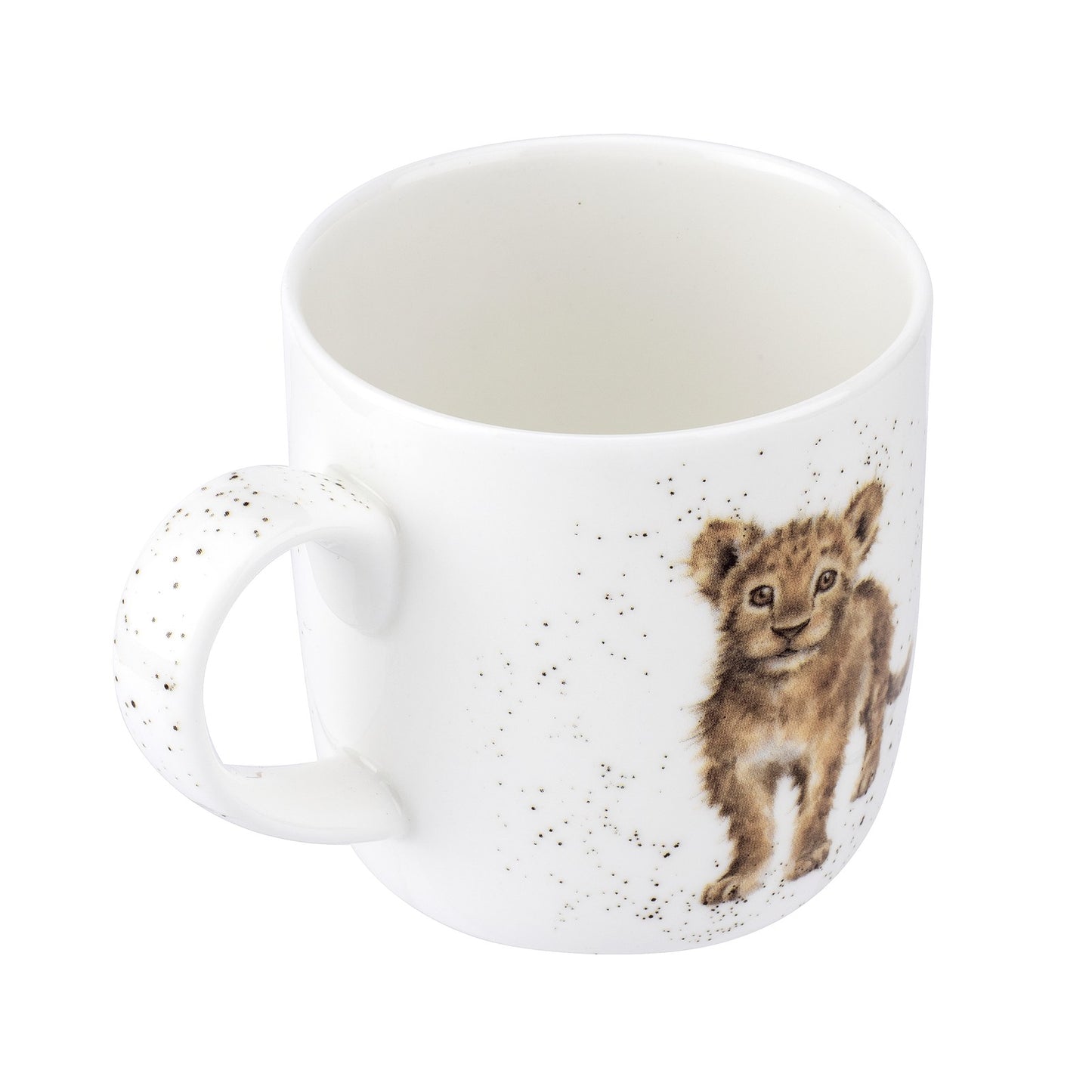 ROYAL WORCESTER WRENDALE MUG FAMILY PRIDE LIONS
