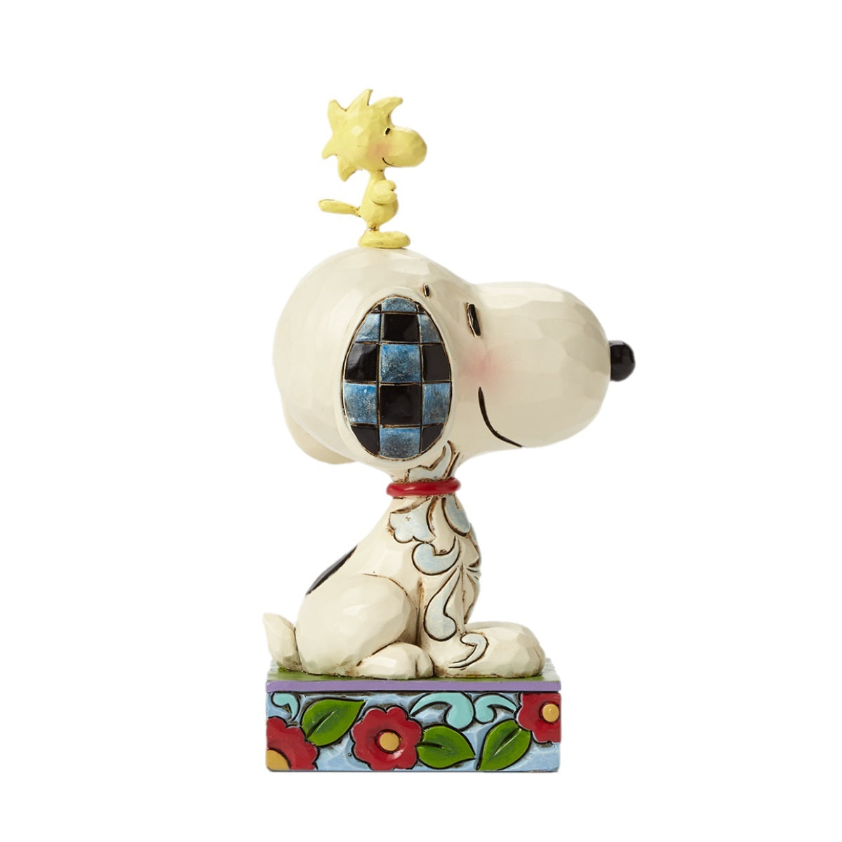 PEANUTS BY JIM SHORE SNOOPY & WOODSTOCK PERSONALITY POSE