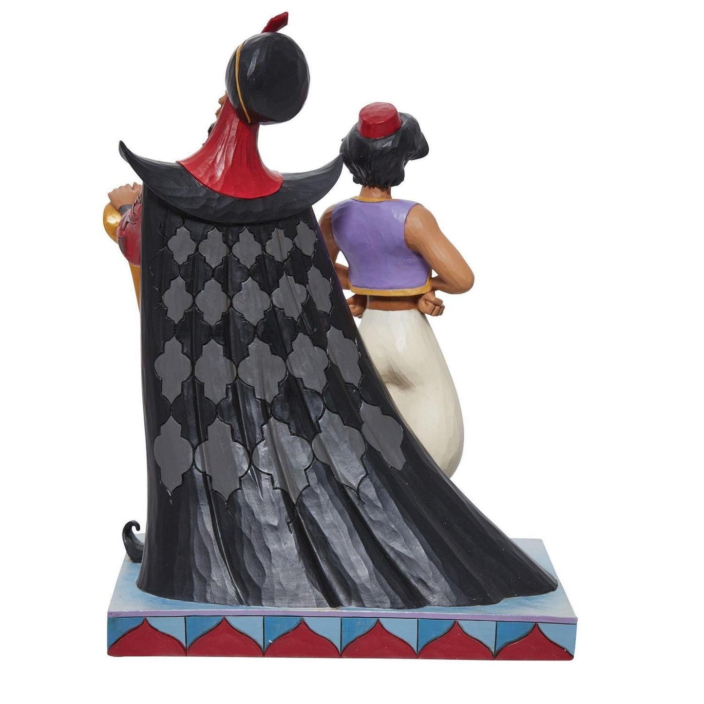 DISNEY TRADITIONS BY JIM SHORE ALADDIN & JAFAR GOOD VS EVIL FIGURINE
