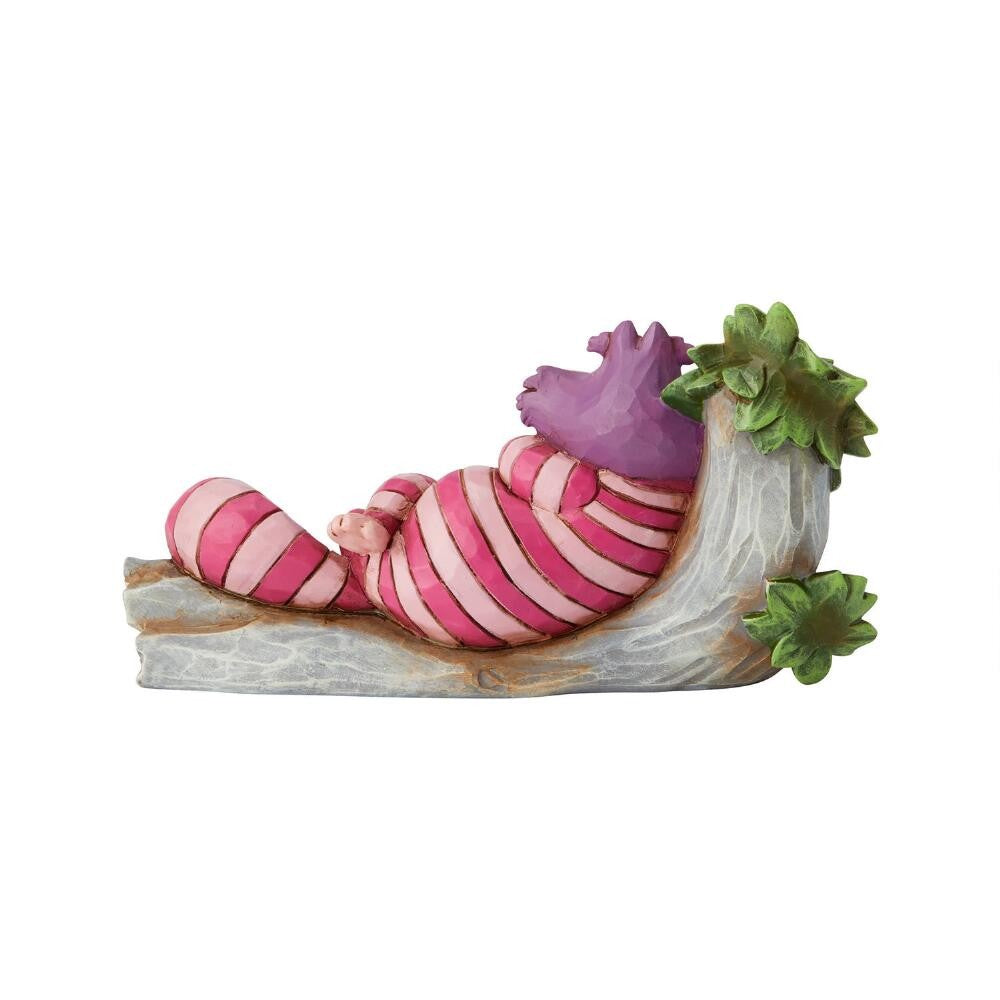DISNEY TRADITIONS BY JIM SHORE CHESHIRE CAT IN TREE 7CM